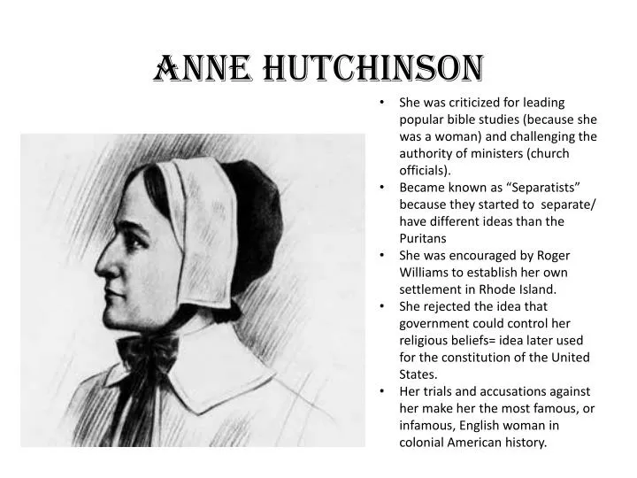 anne hutchinson