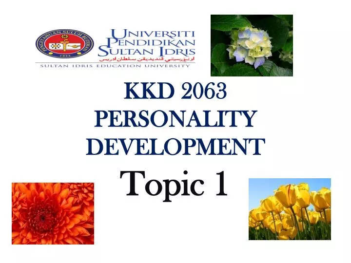 kkd 2063 personality development
