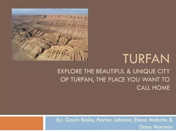 turfan explore the beautiful unique city of turfan the place you want to call home