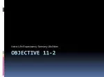 OBJECTIVE 11-2 - slide 1