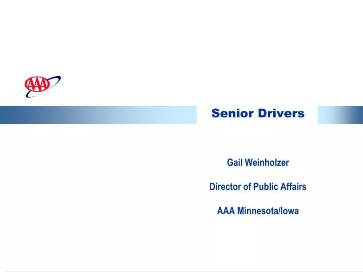 senior drivers