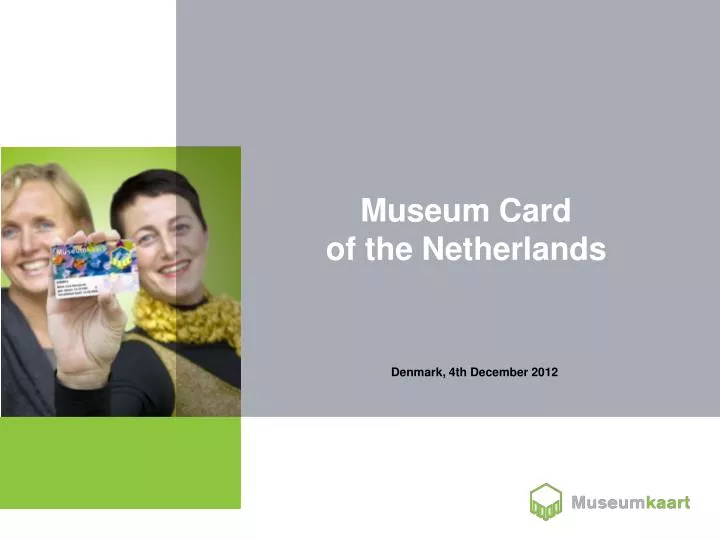 museum card of the netherlands
