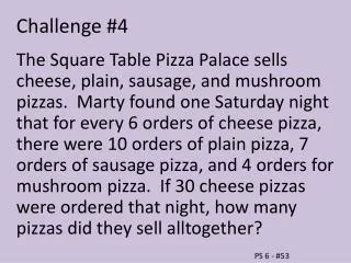 Challenge #4