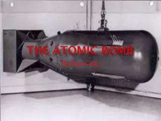 the atomic bomb