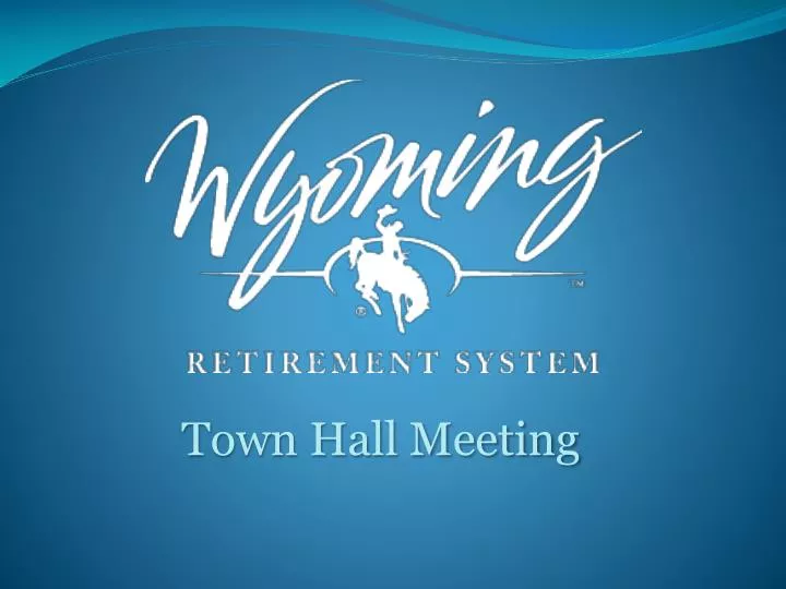 town hall meeting