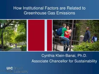 How Institutional Factors are Related to Greenhouse Gas Emissions