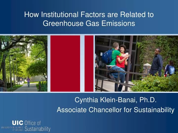 how institutional factors are related to greenhouse gas emissions