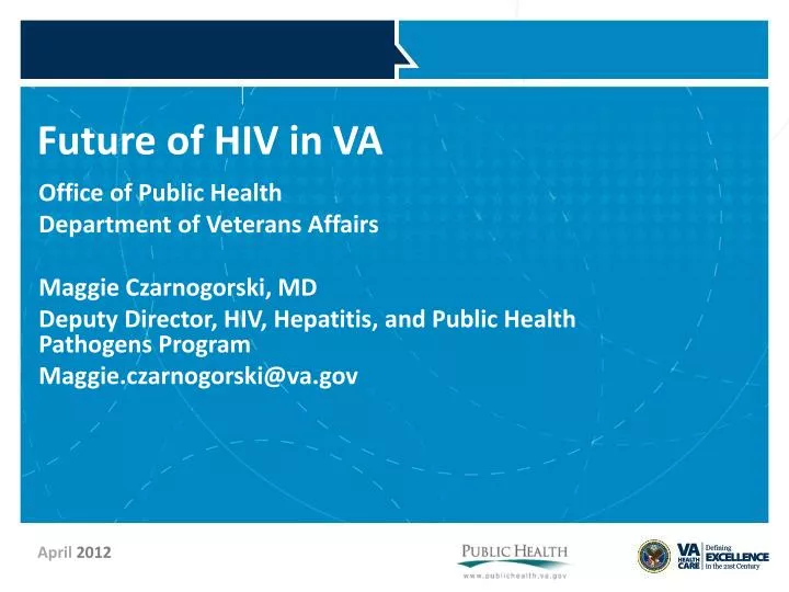 future of hiv in va