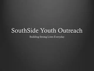 SouthSide Youth Outreach