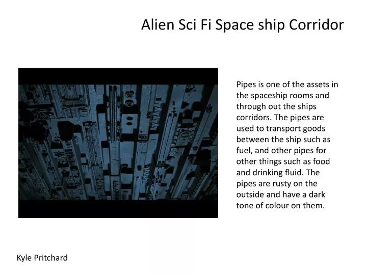 alien sci fi space ship corridor