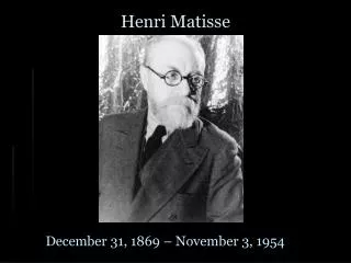 henri matisse