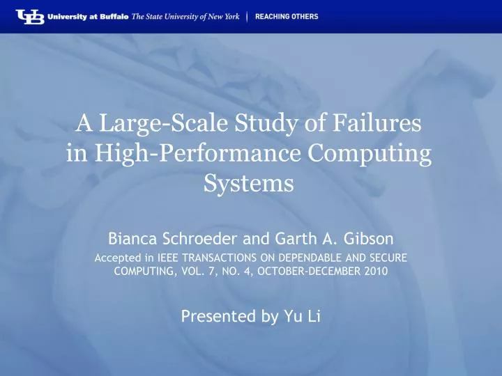 a large scale study of failures in high performance computing systems