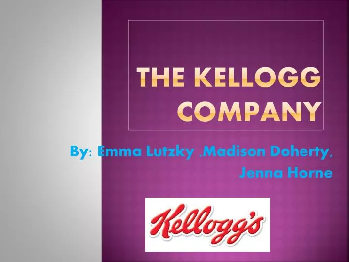 the kellogg company