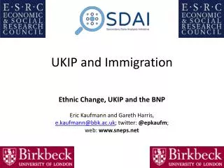 UKIP and Immigration