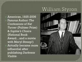 William Styron