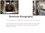 Borehole Muography