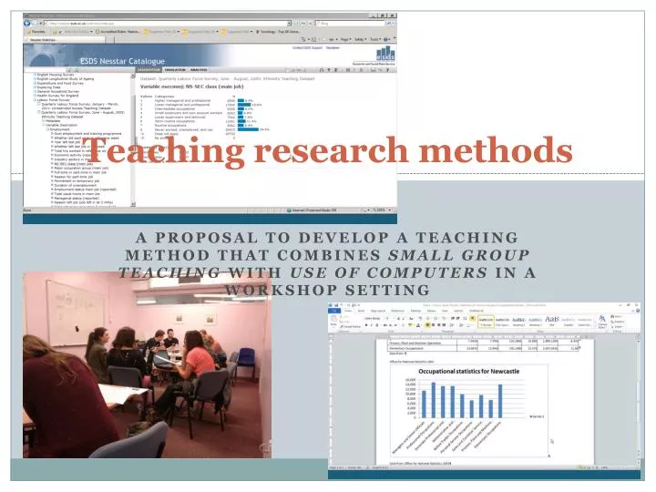 teaching research methods