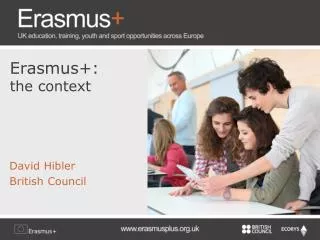 Erasmus+: the context