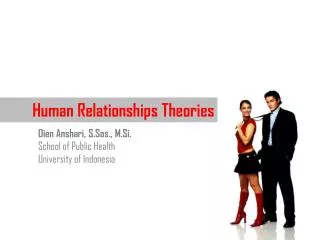 Human Relationships Theories