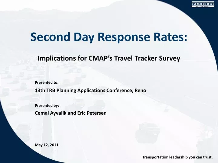 second day response rates