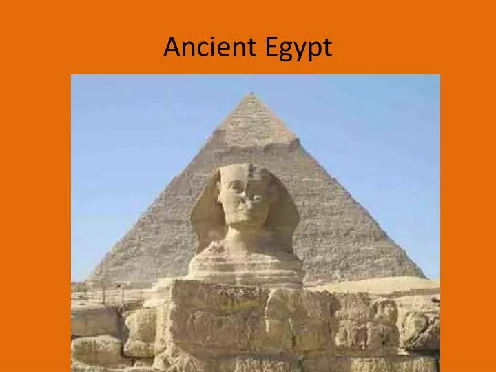 ancient egypt