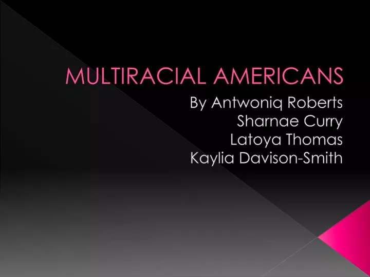 multiracial americans