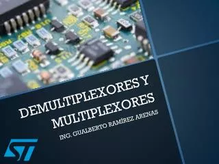 demultiplexores y multiplexores