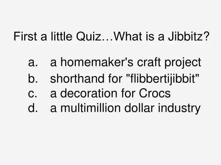 What is a online jibbitz