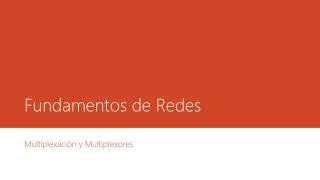 fundamentos de redes