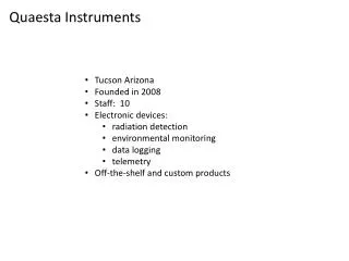 Quaesta Instruments