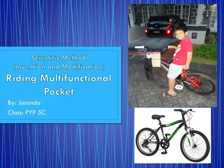 scientific method invention and modification riding multifunctional pocket