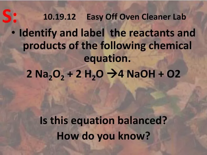 10 19 12 easy off oven cleaner lab