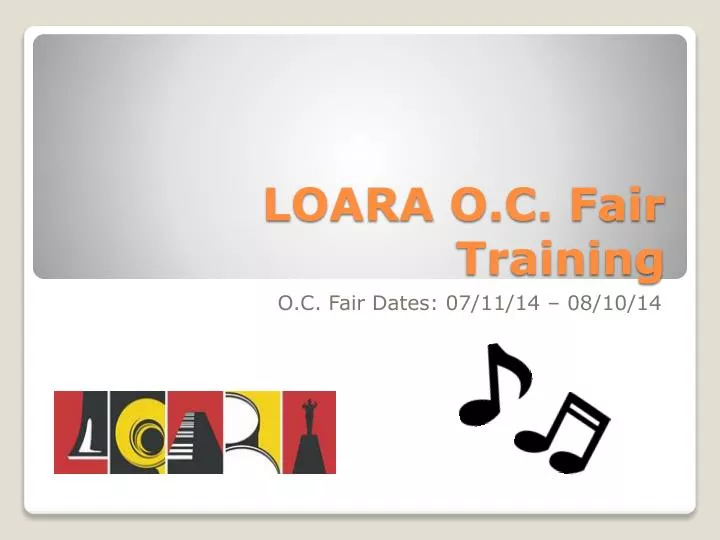loara o c fair training