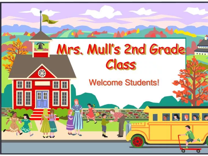 mrs mull s 2nd grade class