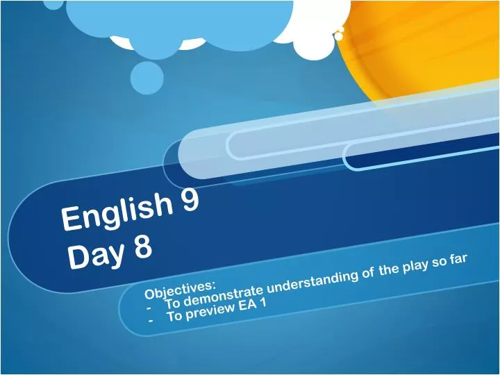 english 9 day 8