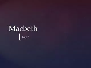 Macbeth