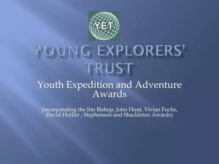 young explorers trust