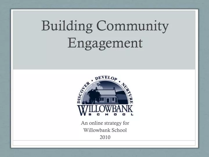 building community engagement