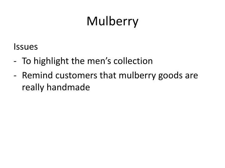 mulberry