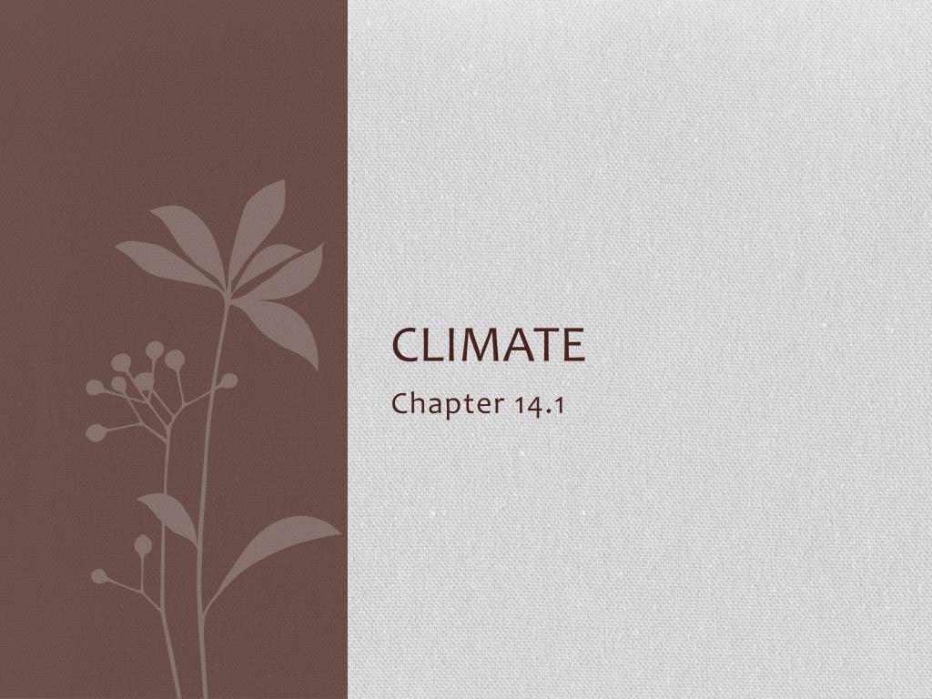 PPT - Climate PowerPoint Presentation, free download - ID:2667174