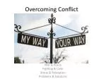 Overcoming Conflict - slide 1