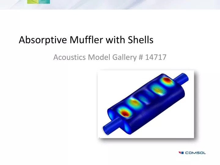 absorptive muffler with shells