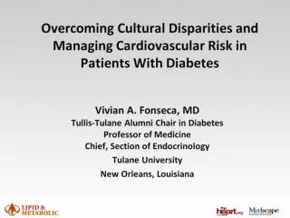 Overcoming Cultural Disparities and Managing Cardiovascular Risk in Patients With Diabetes