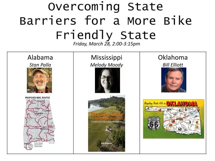 overcoming state barriers for a more bike friendly state