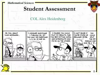 Student Assessment