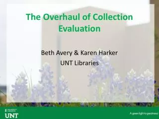 The Overhaul of Collection Evaluation