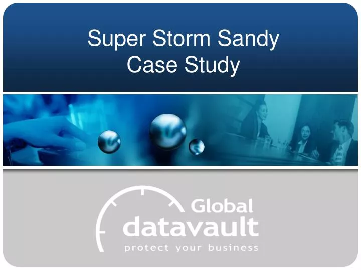 super storm sandy case study