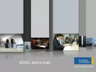 ACAC and e-mail