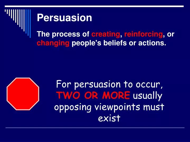 persuasion