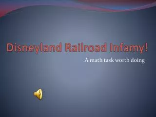 Disneyland Railroad Infamy!